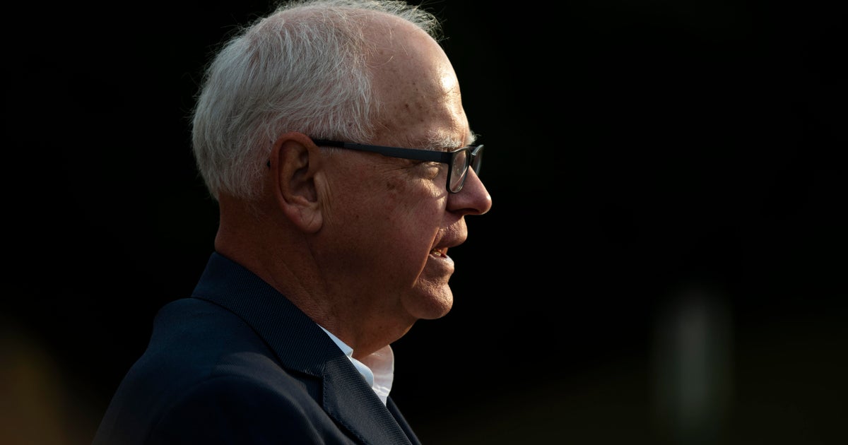 Вашингтон — Губернаторът на Минесота Тим Уолц обяви в понеделник