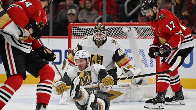 Golden Knights Blackhawks Hockey 