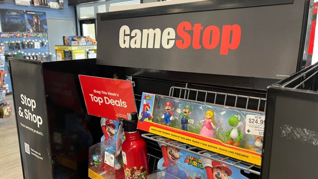 Game Stop Shares Rise On Large Stock Sale By The Company 