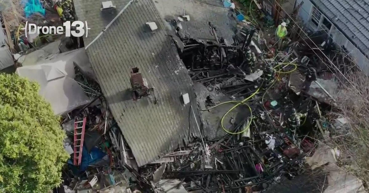 Oak Park home reduced to rubble after fire, explosions