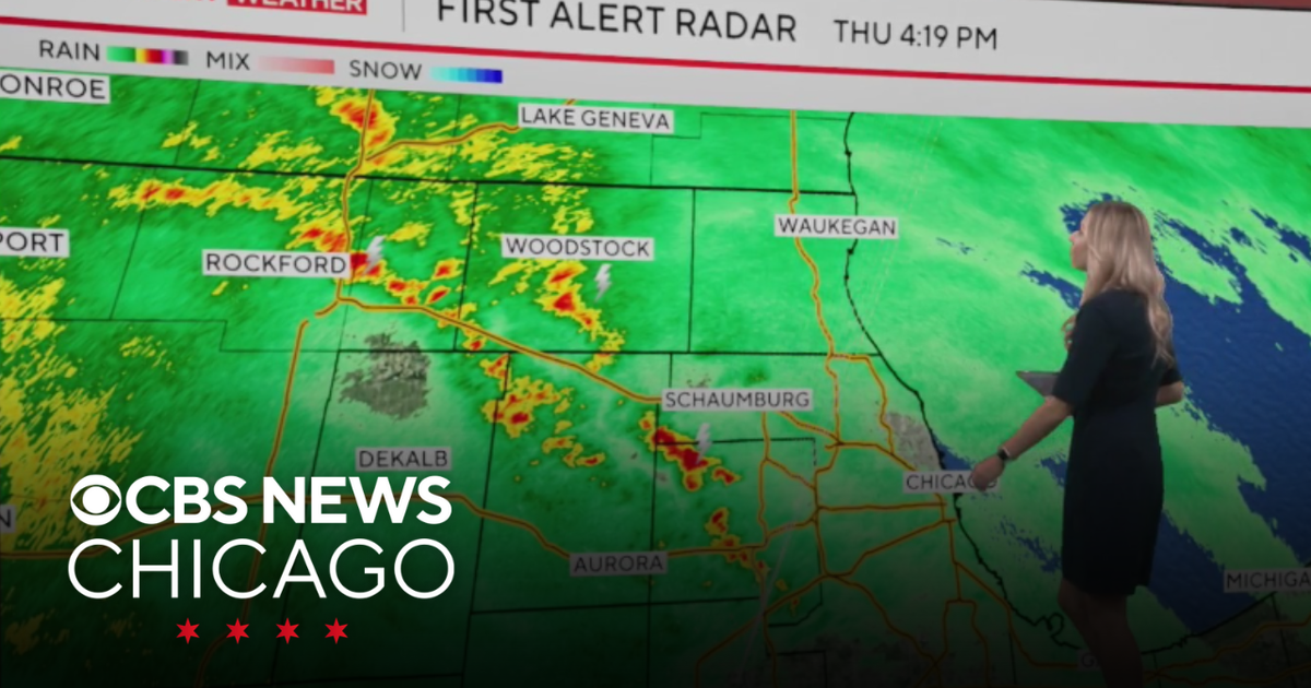 Storms blow into Chicago area Thursday night - CBS Chicago