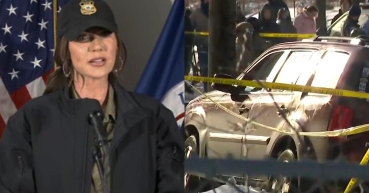 Noem claims Renee Good was stalking and harrassing ICE officers before she was killed