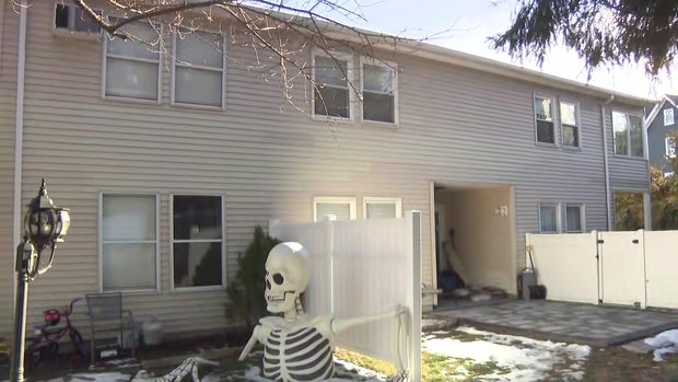 Exterior of a townhouse 