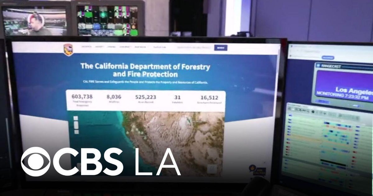 How to use and understand Calfire's wildfire map - CBS Los Angeles
