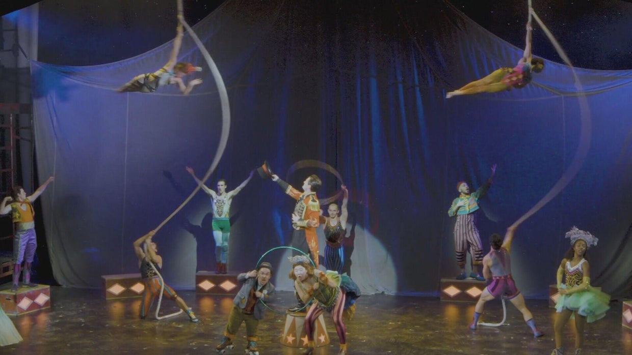 High flying acrobats bring 