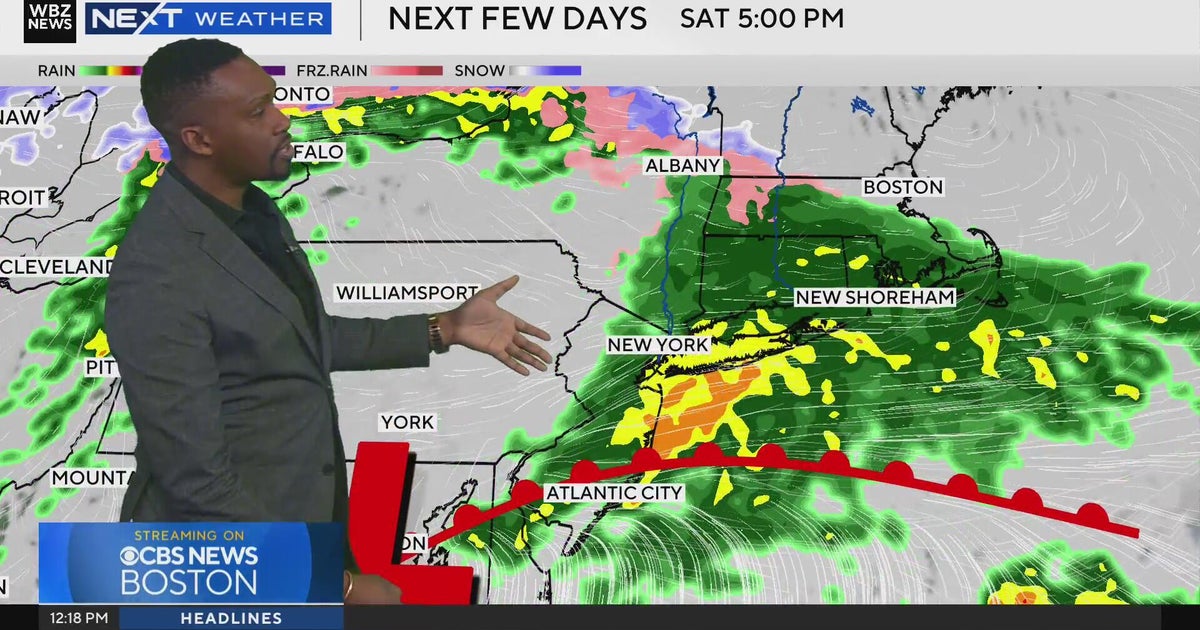 Next Weather: WBZ midday forecast for&nbsp;January 9, 2026