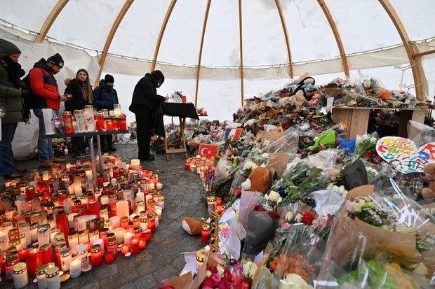 Memorial Ceremony Held In Tribute To Victims Of Crans-Montana Bar Fire 