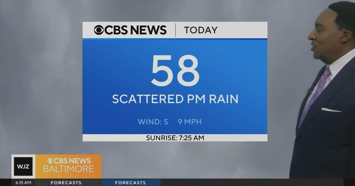 Mild start to weekend in Maryland but there will be rain - CBS Baltimore