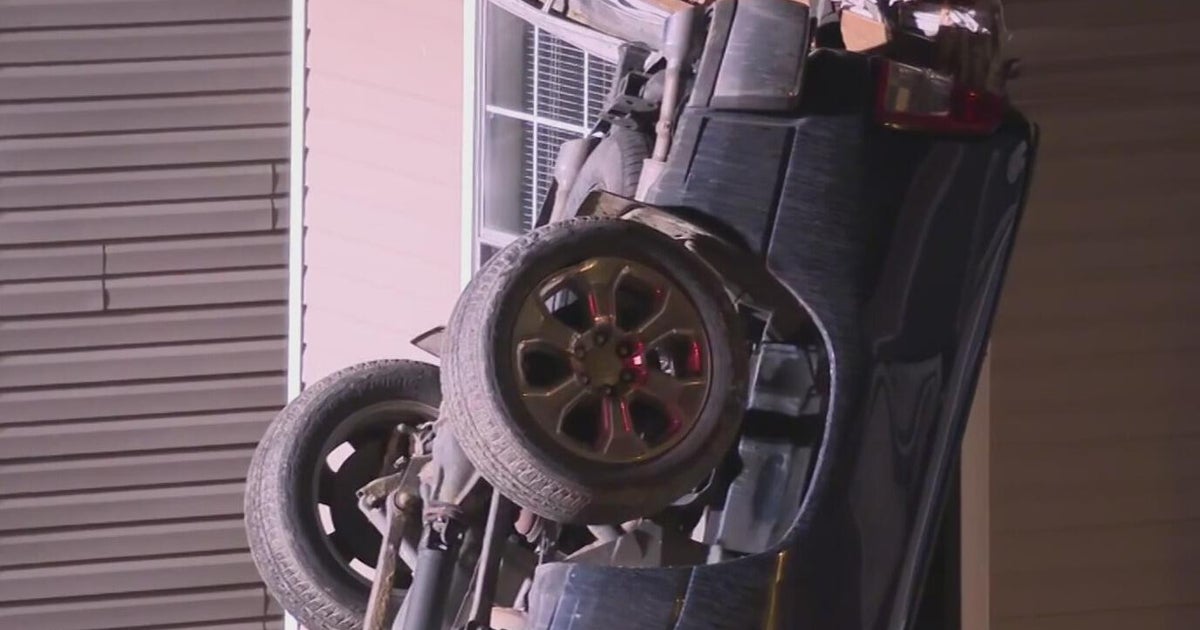 Truck lands on hood, slams into Robinson Township apartment building