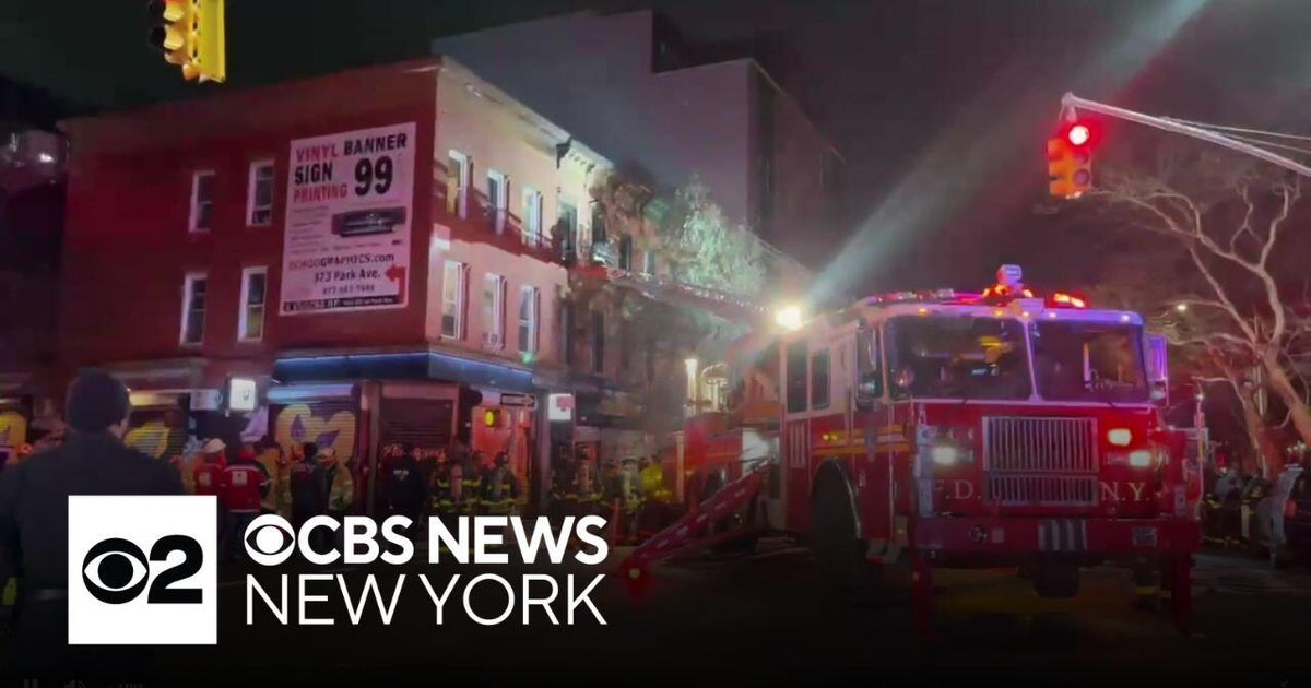 FDNY battling multi-alarm fire in Bed-Stuy, Brooklyn