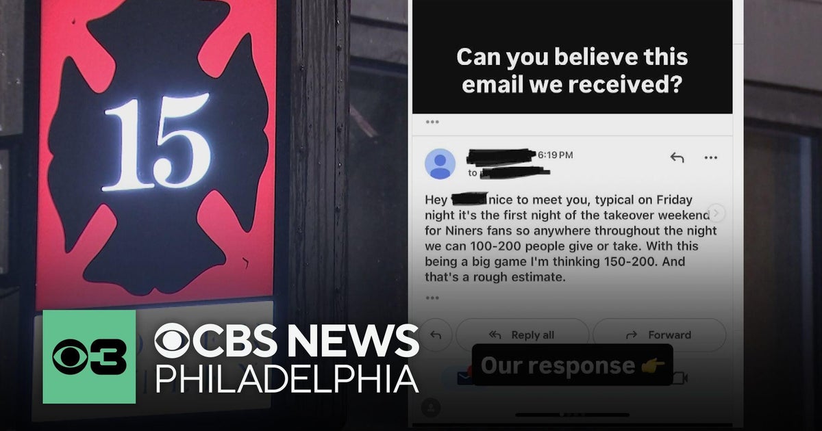 Philadelphia bar welcomes some 49ers fans despite viral social media post, but Eagles fans rule