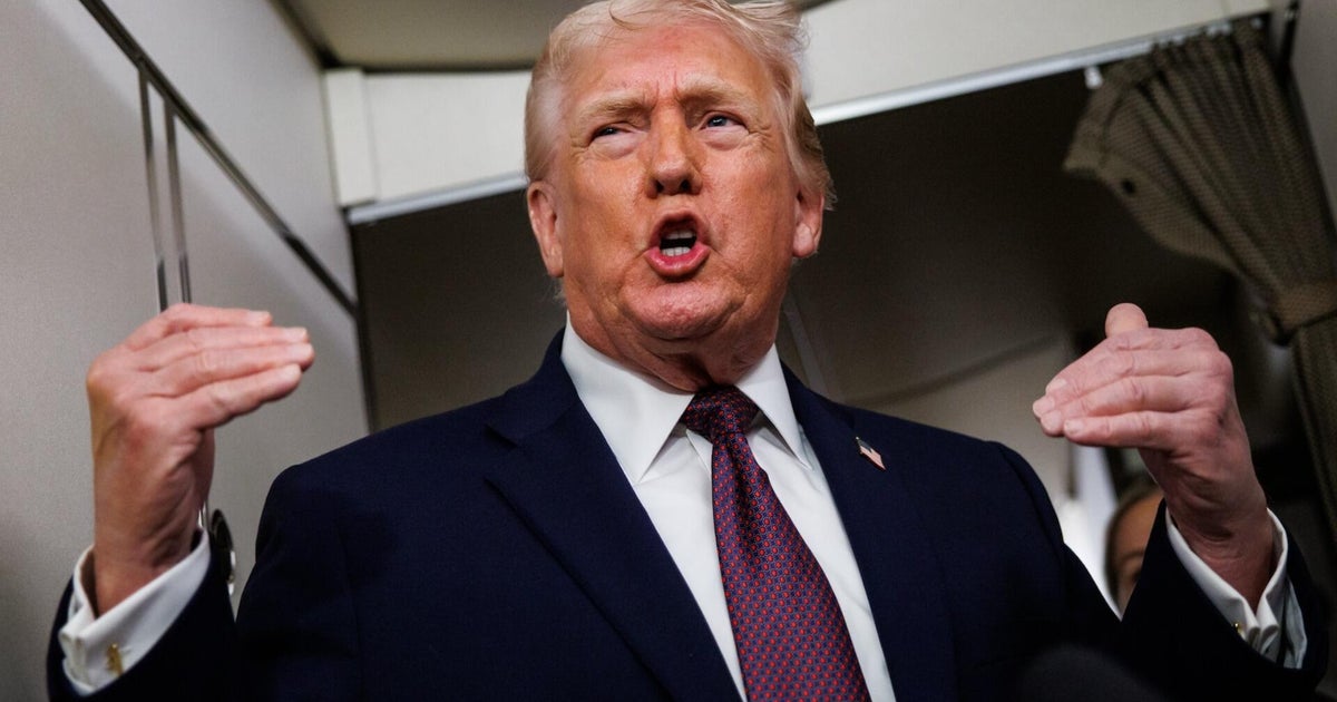 Trump says U.S. "may have to act" as violence erupts in Iran