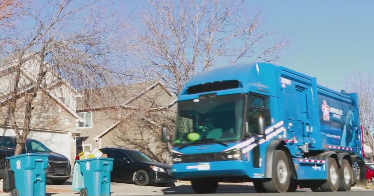 Commerce City shows off fleet of electric recycling and waste collection trucks