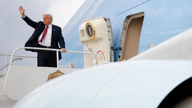 President Trump Addresses America Business Forum In Miami 