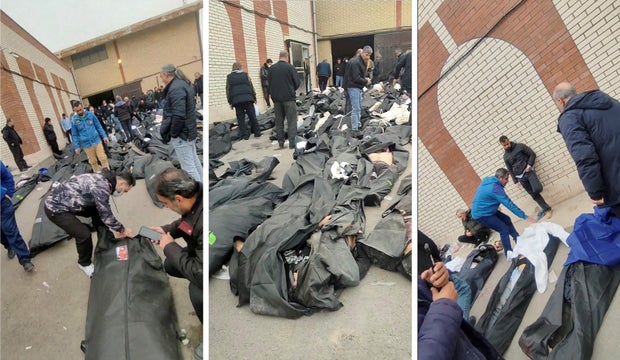 Over 12,000 feared dead after Iran protests, as video shows bodies lined up at morgue 
