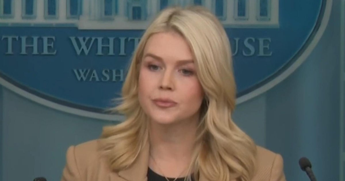 Leavitt says Trump's opinion on Machado running Venezuela hasn't changed