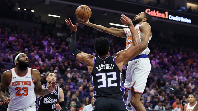 Knicks Kings Basketball 