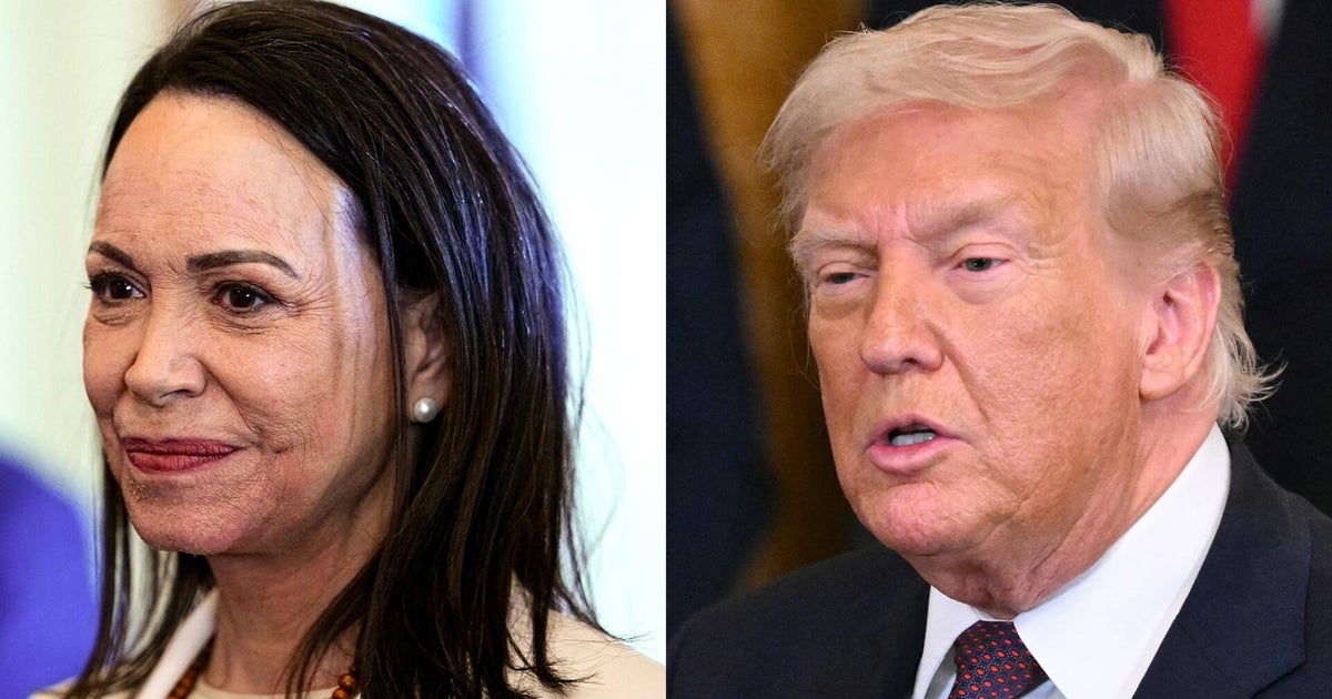 María Corina Machado presented Trump with her Nobel Peace Prize medal, White House officials say