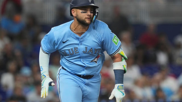 Blue Jays Marlins Baseball 