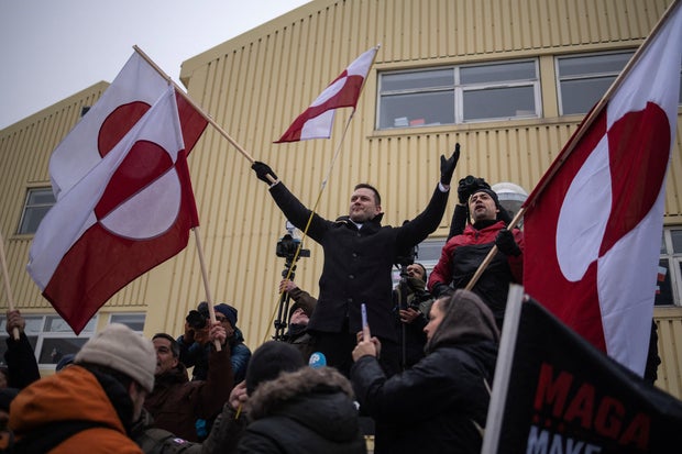 Protesters rally in Greenland against Trump annexation threat 