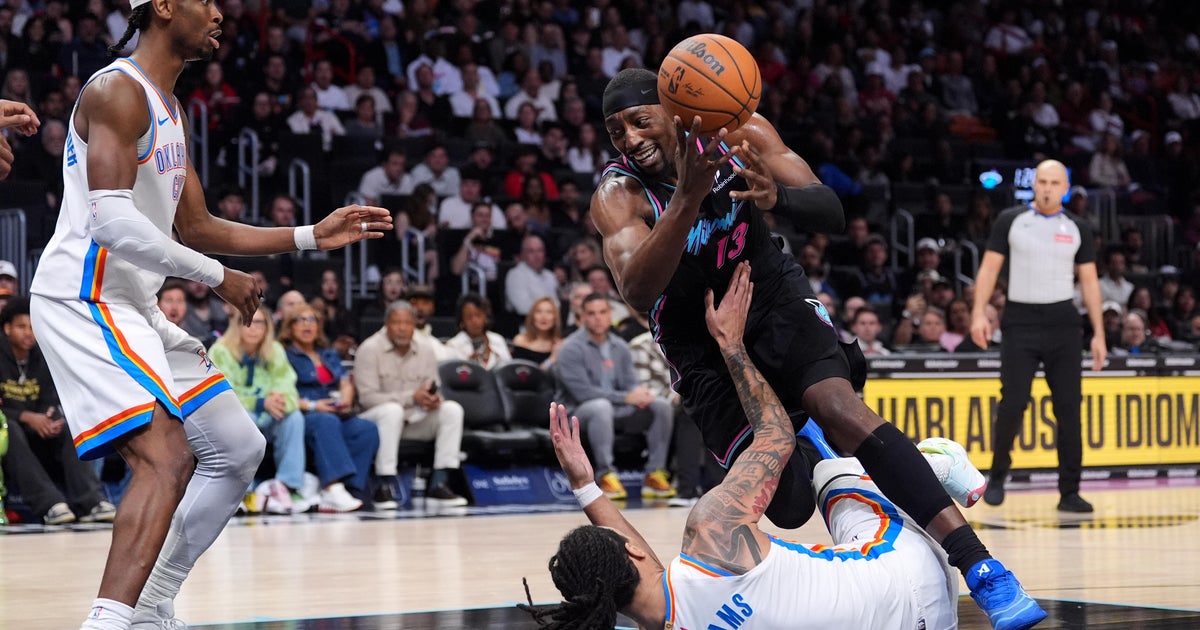 Bam Adebayo scores 30, Andrew Wiggins’ late 3 lifts Miami Heat past Oklahoma City Thunder 122-120