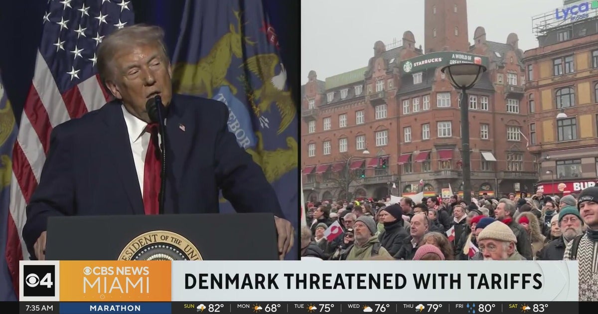 Trump threatens Denmark, 7 other European countries with tariffs in push for Greenland takeover