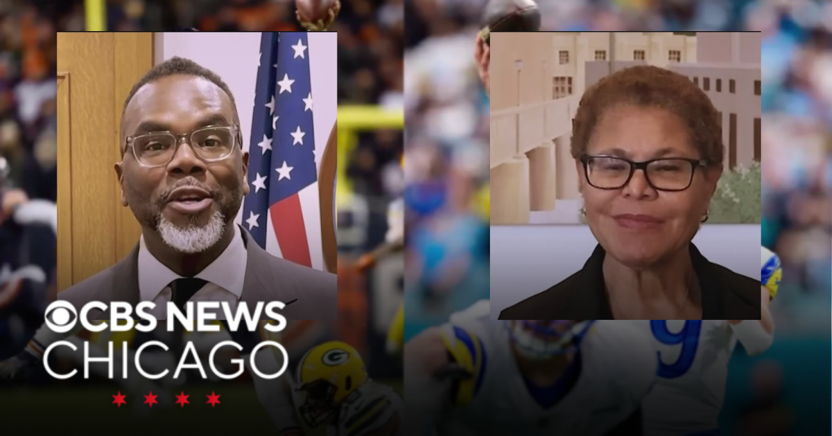 Mayors place fun wager on Bears-Rams playoff game