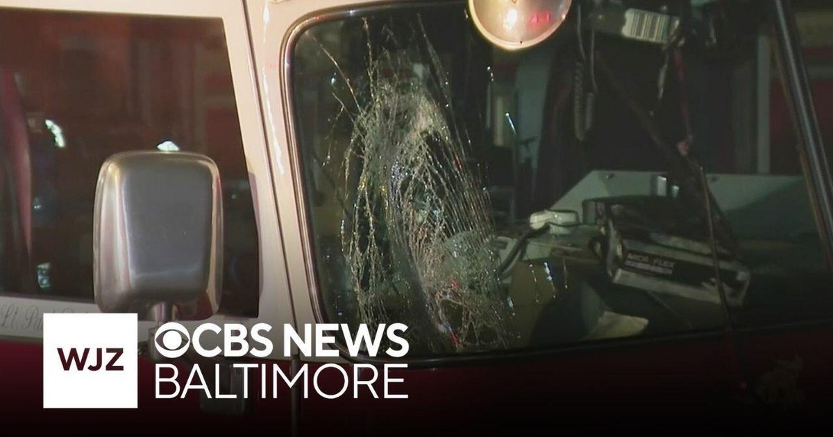 Baltimore City fire truck crash sends several firefighters to hospital