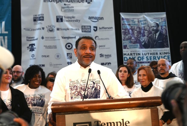 Shapiro, Parker at MLK Event 