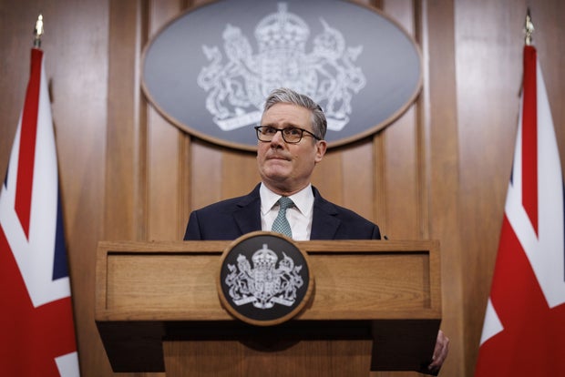 UK Prime Minister Keir Starmer Sets Out Approach to US After Trump Tariff Threat 