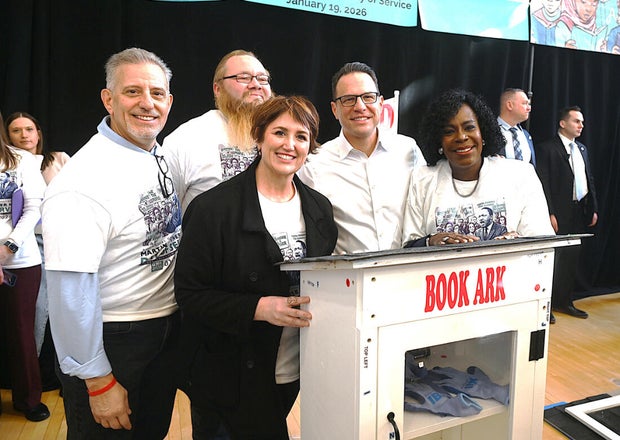 Shapiro, Parker at MLK Event 