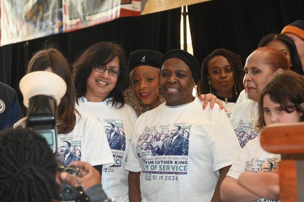 Shapiro, Parker at MLK Event 