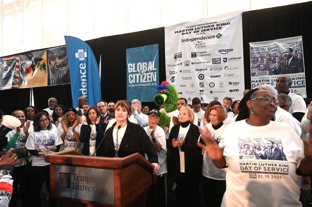 Shapiro, Parker at MLK Event 