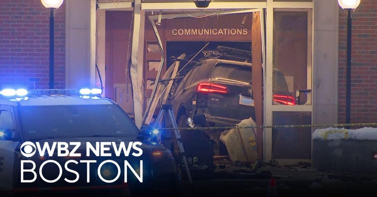 Driver allegedly said "watch the news" before Shrewsbury police station crash