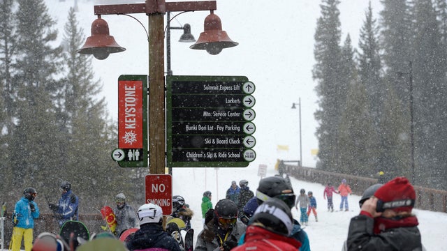 Keystone Ski area 
