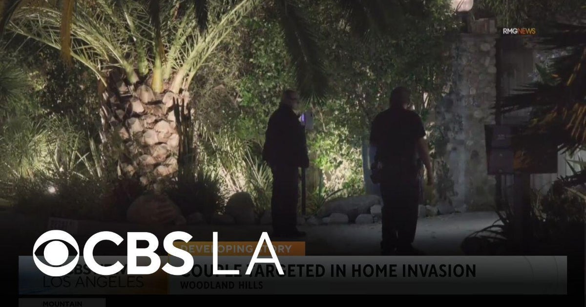 Couple targeted in Woodland Hills home invasion - CBS Los Angeles