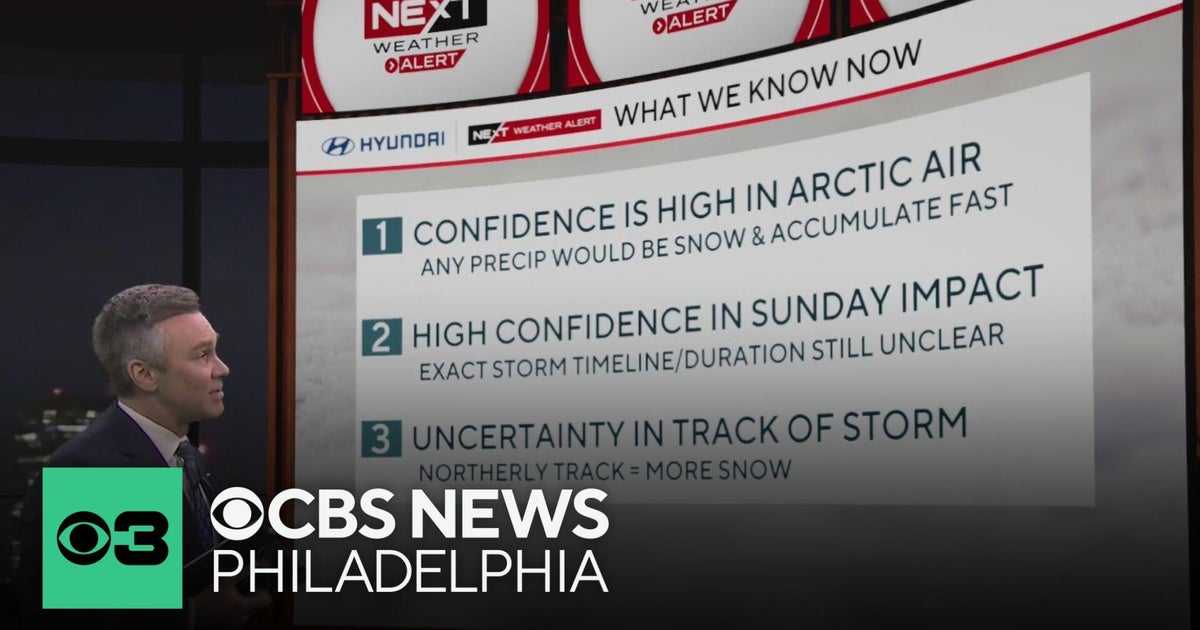 Will Philadelphia get snow this weekend? Here's what we know.