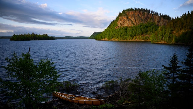 Canoe trip in Minnesota's Boundary Waters Canoe Area (BWCA) 