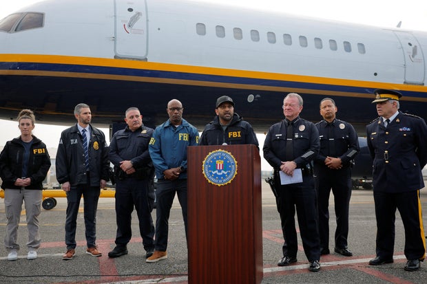 FBI Director Patel announces the apprehension of former Canadian Olympic snowboarder Ryan Wedding 