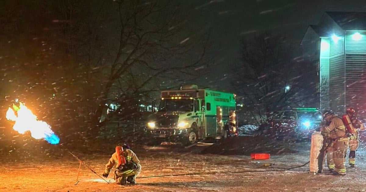 Colorado Springs Fire Department crews work to mitigate propane leak