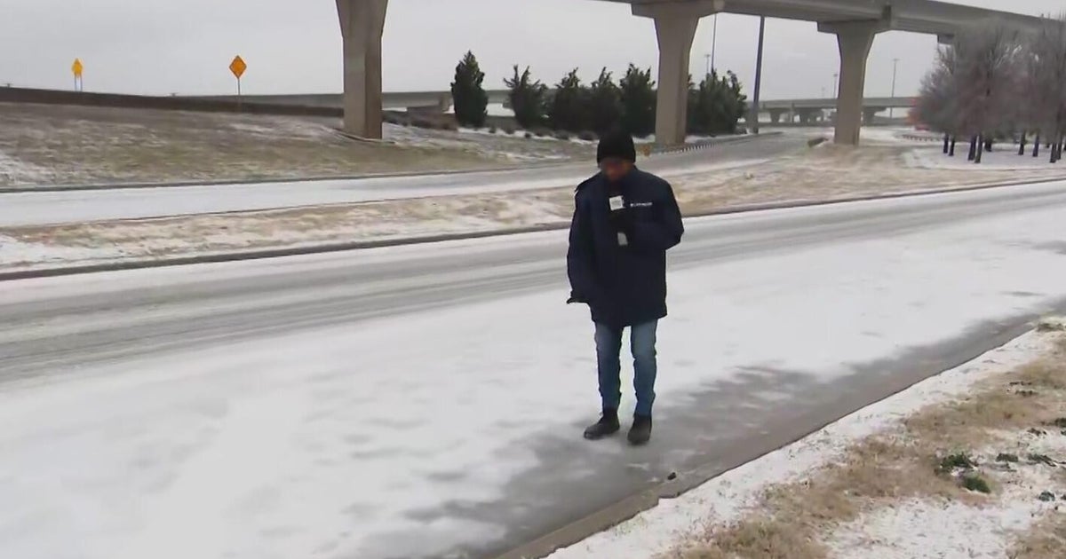 North Texas roads ice over as crews treat highways ahead of worsening ...
