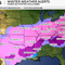 Latest forecast maps show fresh predictions for winter storm
