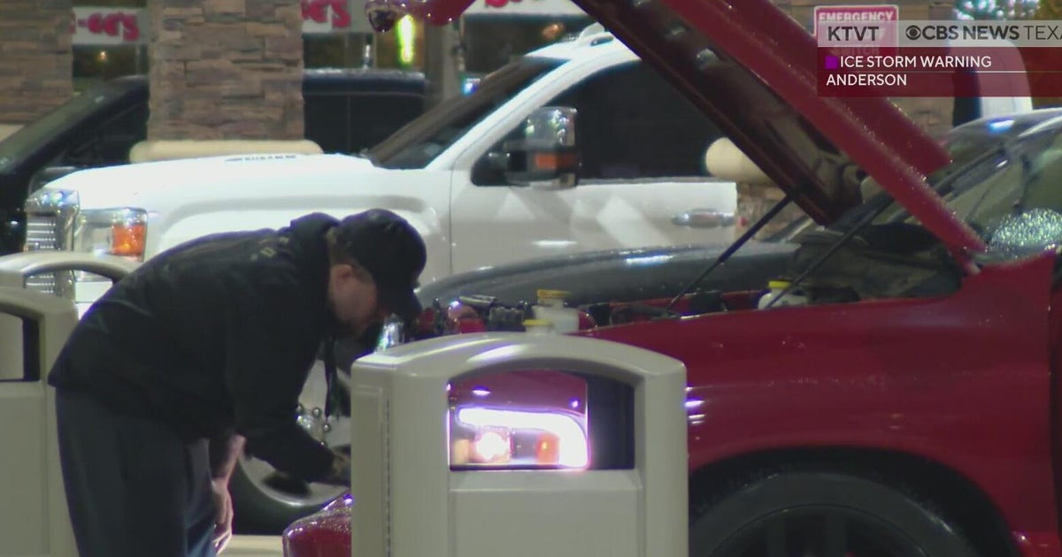 Oklahoma driver says freezing conditions up north could be a preview for North Texas