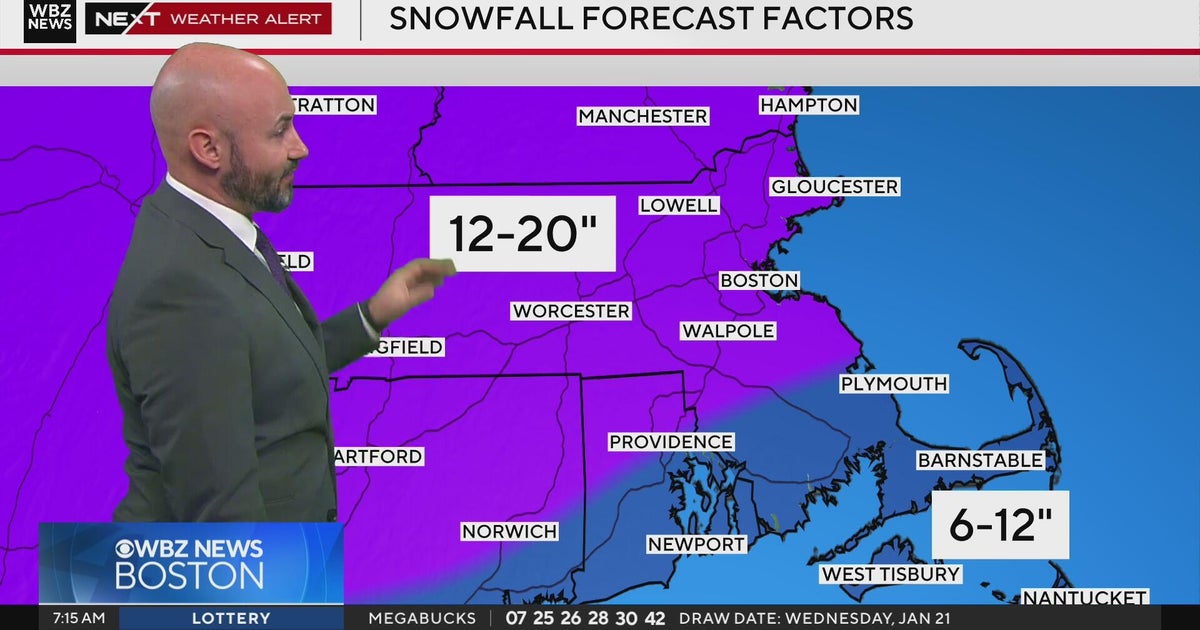 Next Weather: WBZ morning forecast for January 24, 2026