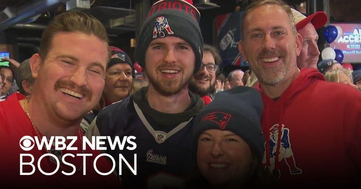 There are a lot of Patriots fans in Denver for the AFC Championship