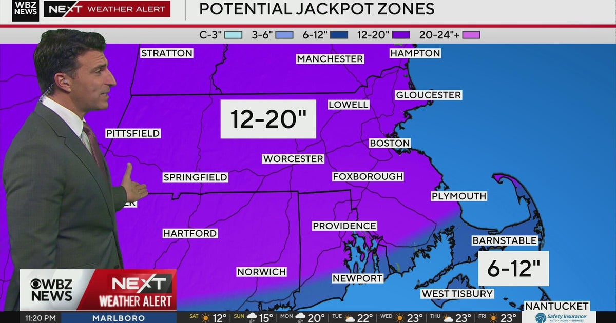 Major snow storm to reach Boston Sunday. Here's the latest Massachusetts weather forecast.