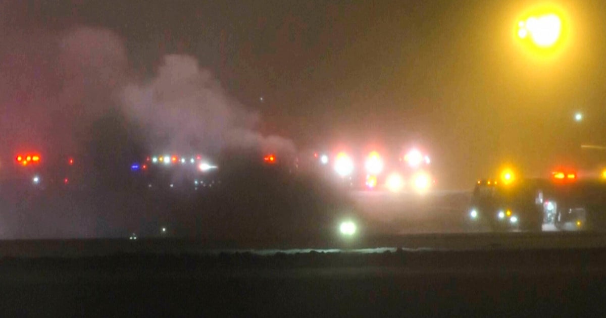 Plane with 8 on board crashes at Bangor, Maine airport after taking off in storm