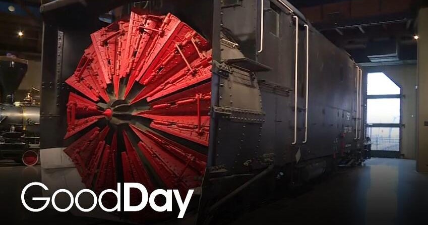 The historic Rotary Snowplow is back at the California State Railroad ...