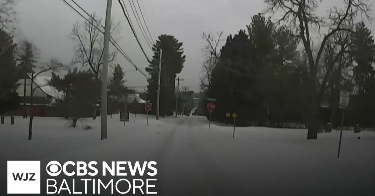 Maryland crews work to clear highways during bitterly cold weather