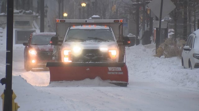 Snow in Allentown, Pennsylvania 